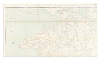 (CRIMEA.) Semyon Aleksandrovich Mukhin; and Thomas Best Jervis. ...Military Topographical Map of the Krima Peninsula...